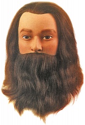 Голова учебная LEIF с усами и бородой
